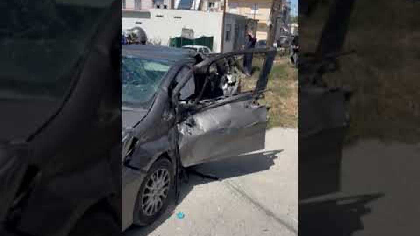 Πάτρα, σύγκρουση ΙΧ-Προαστιακός, 19/4/2025 β