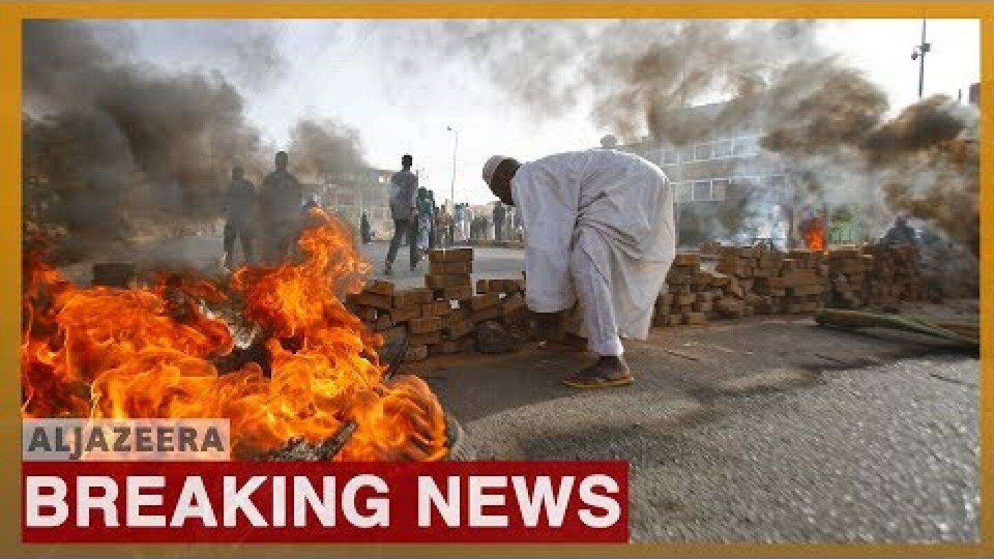 Gunfire as Sudan military moves in to clear Khartoum sit-in
