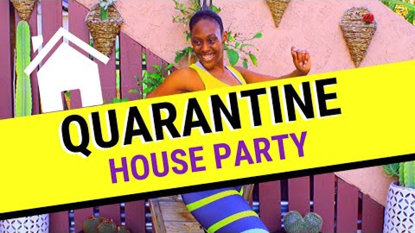 QUICK cardio workout for when you're STUCK AT HOME #quarantine