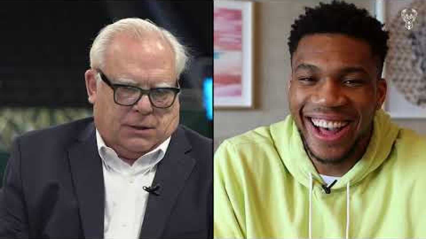 Giannis Antetokounmpo On Bucks Playoff Expectations In Exclusive Interview With Jim Paschke | Part 2