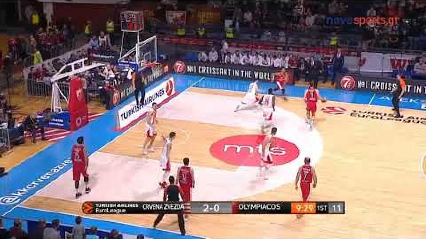 Ερυθρός Αστέρας - Όλυμπιακος 89-78