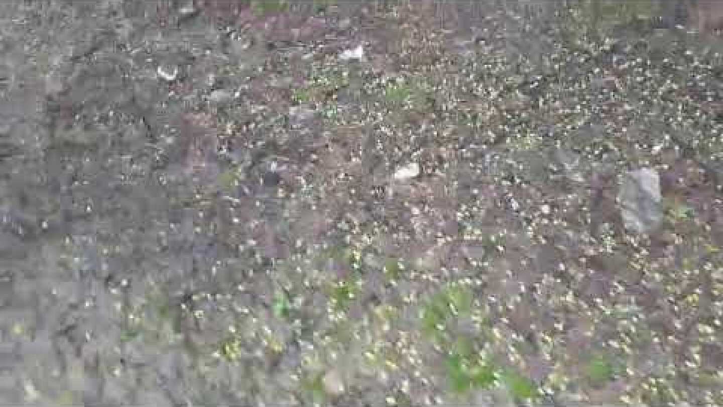 Σφοδρή χαλαζόπτωση σε περιοχές του Νομού Ηρακλείου