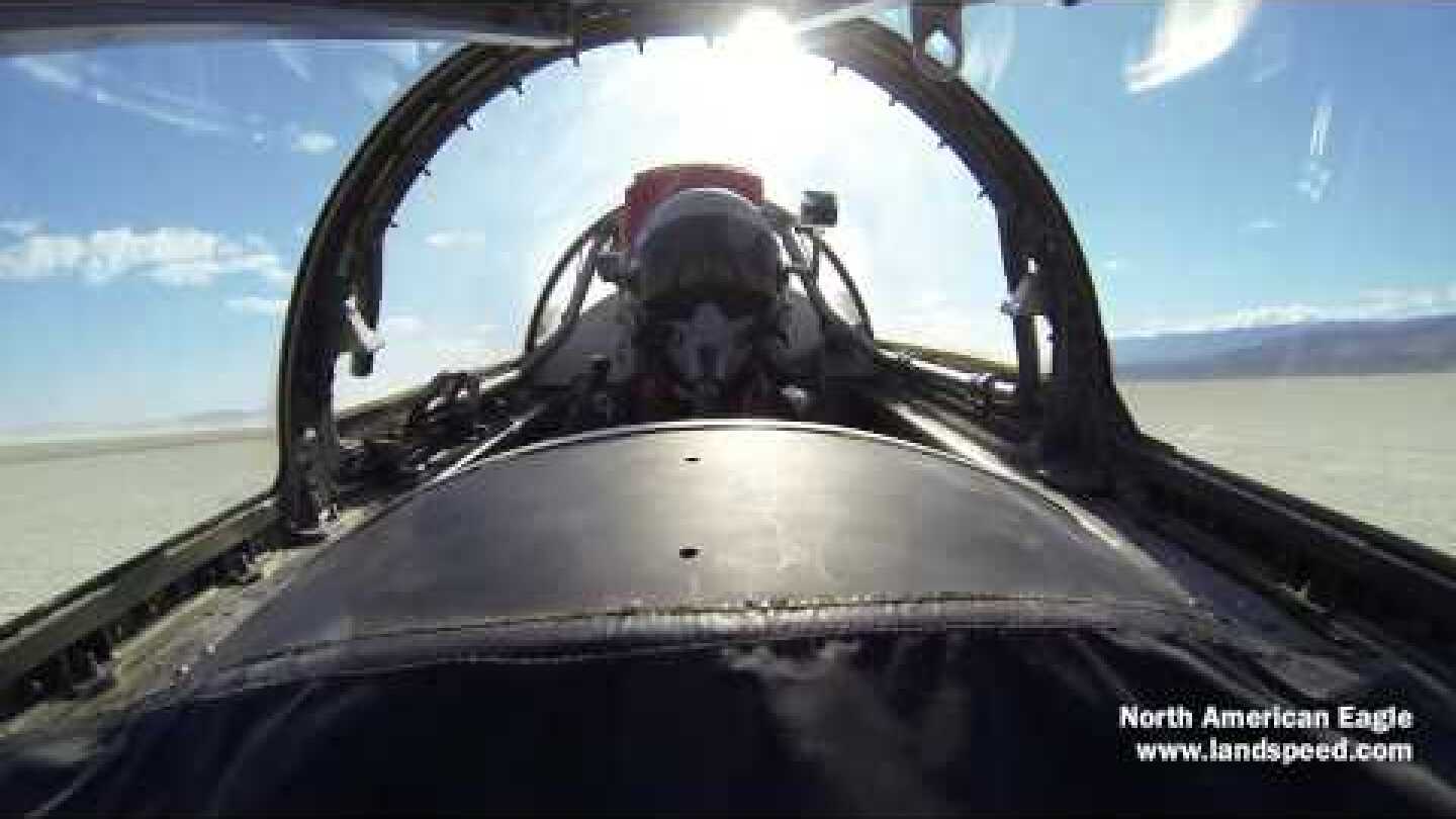 Jessi Combs Sets Womens' 4-Wheel Land Speed Record