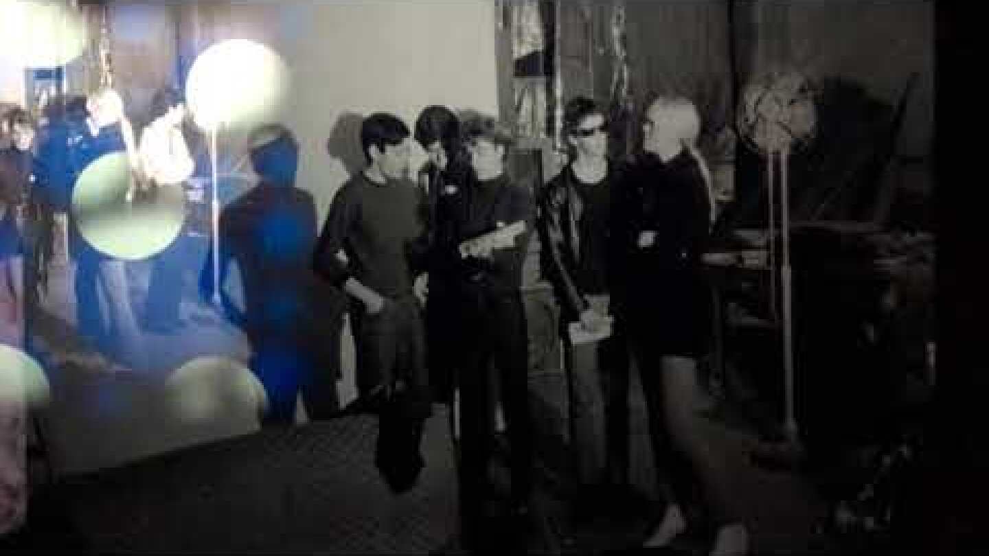 Lou Reed, Nico and The Velvet Underground Hanging out in Andy Warhol's Factory
