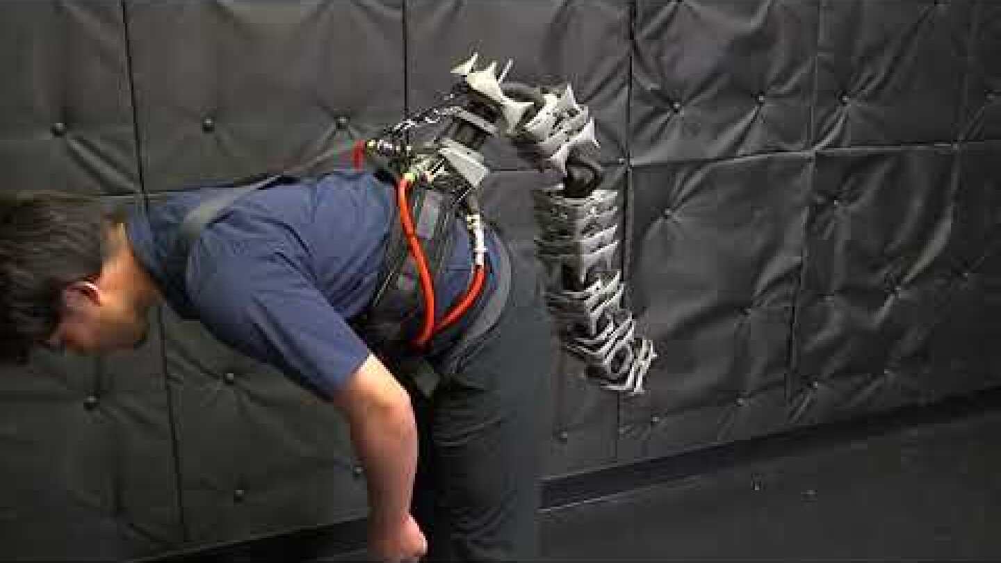 Japanese researchers build robotic tail to keep elderly upright