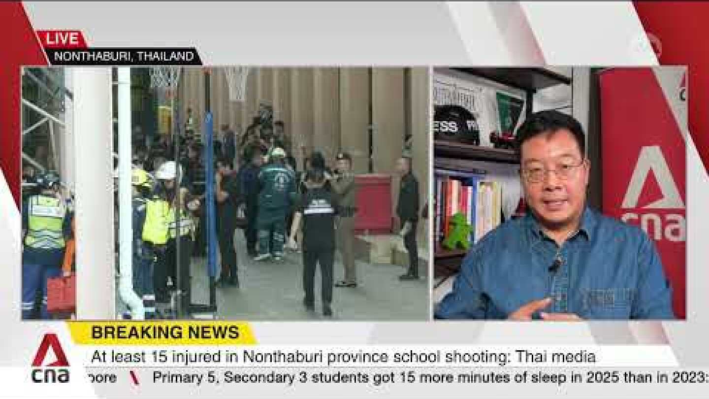 Multiple fatalities at school shooting in Thailand's Nonthaburi province