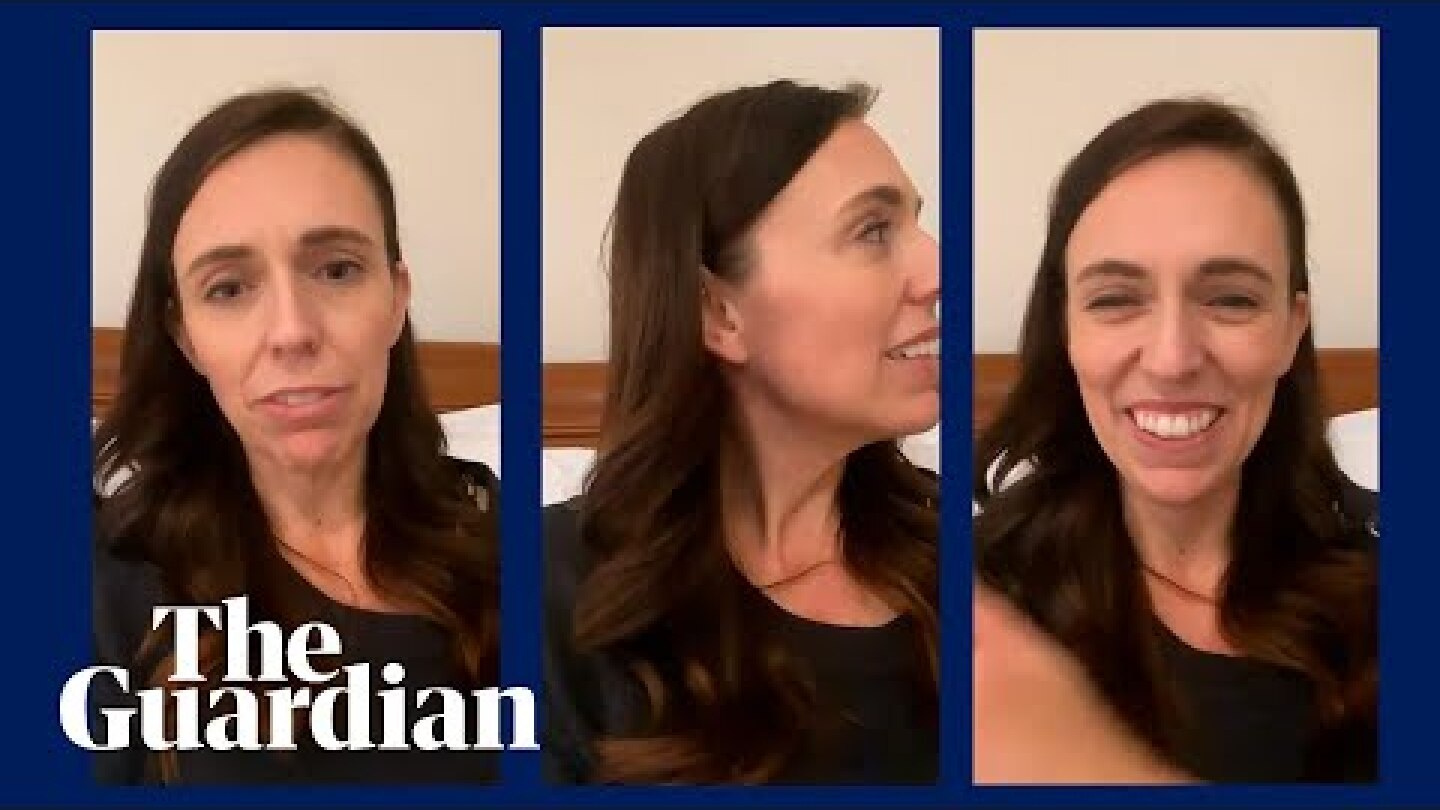 Jacinda Ardern interrupted by daughter Neve during livestream: ‘You're meant to be in bed, darling’