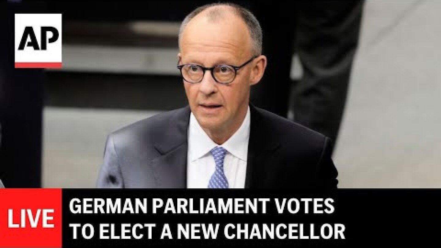 LIVE: German parliament votes to elect a new chancellor