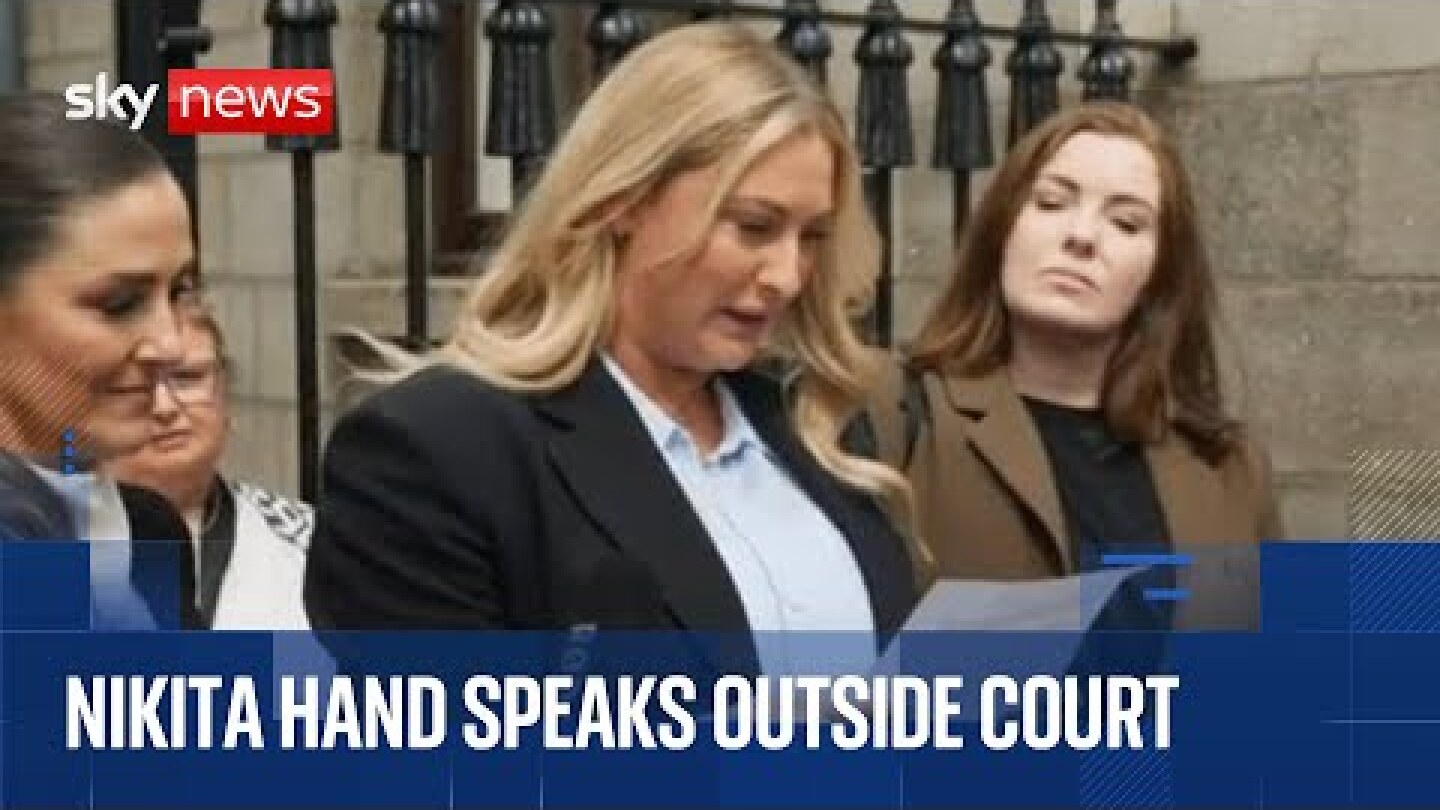 Conor McGregor loses appeal in civil sexual assault case | Nikita Hand speaks outside court