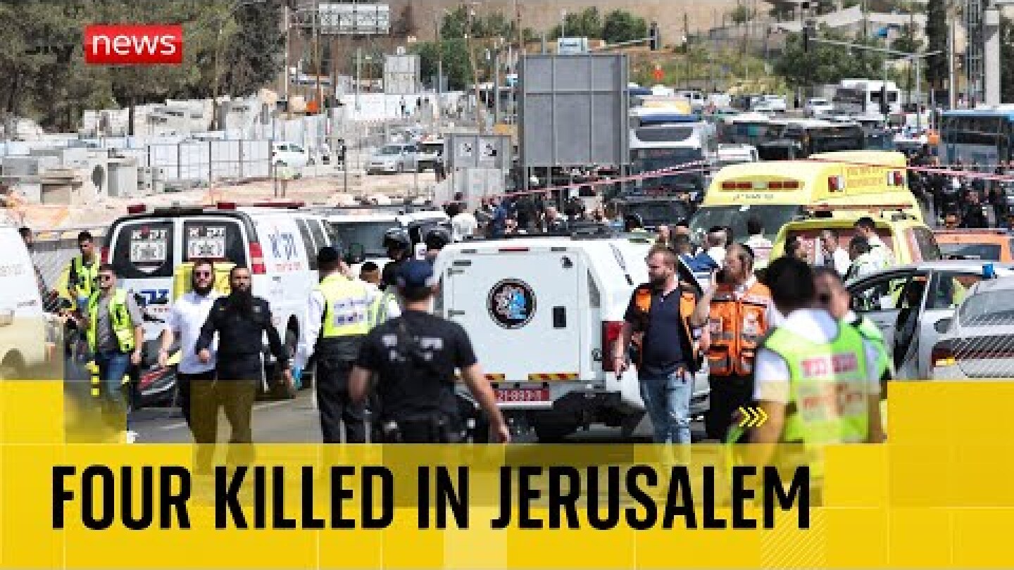 Four killed in Jerusalem shooting
