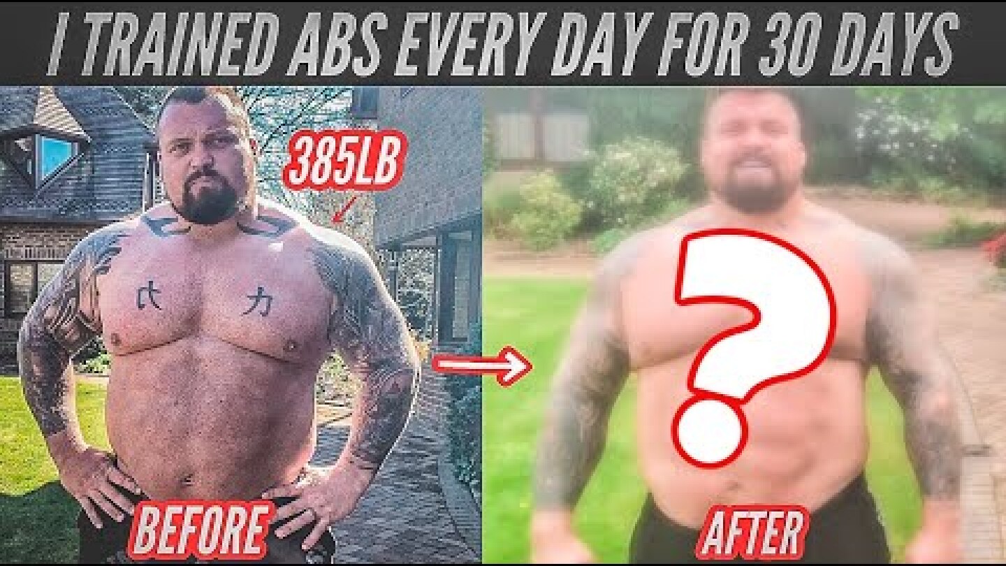 100 sit ups a day for 30 days | here’s what happened!