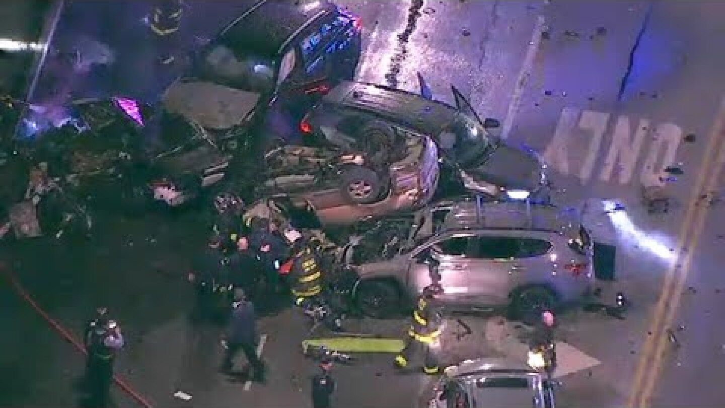 2 dead, 16 injured after stolen car causes wrong-way multi-vehicle crash at high-rate of speed: CPD
