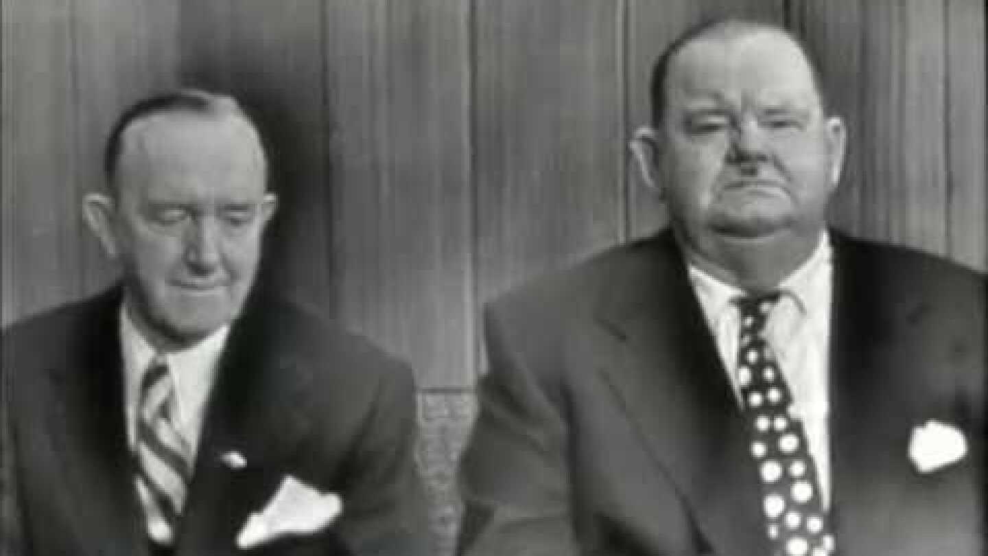 This Is Your Life Stan Laurel & Oliver Hardy (1954)