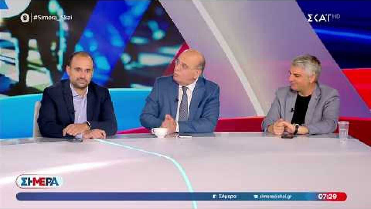 Ο Χ. Ιωάνναου, ο Ν. Στέφος και ο Οδ. Κωνσταντινόπουλος καλεσμένοι στο "Σήμερα" | 23/06/2026
