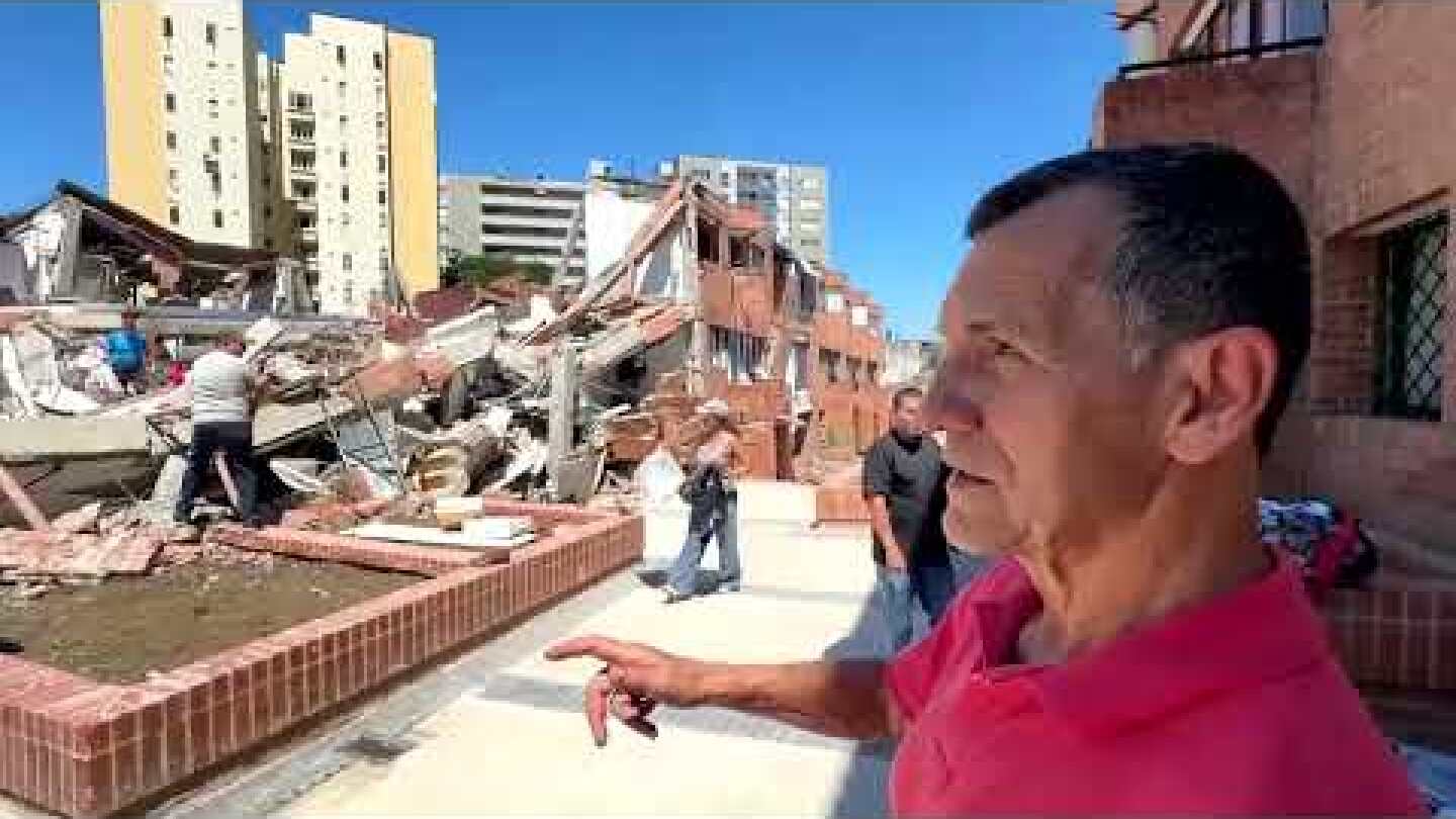 'I'm speechless': Cali resident surveys Colombia earthquake ruins