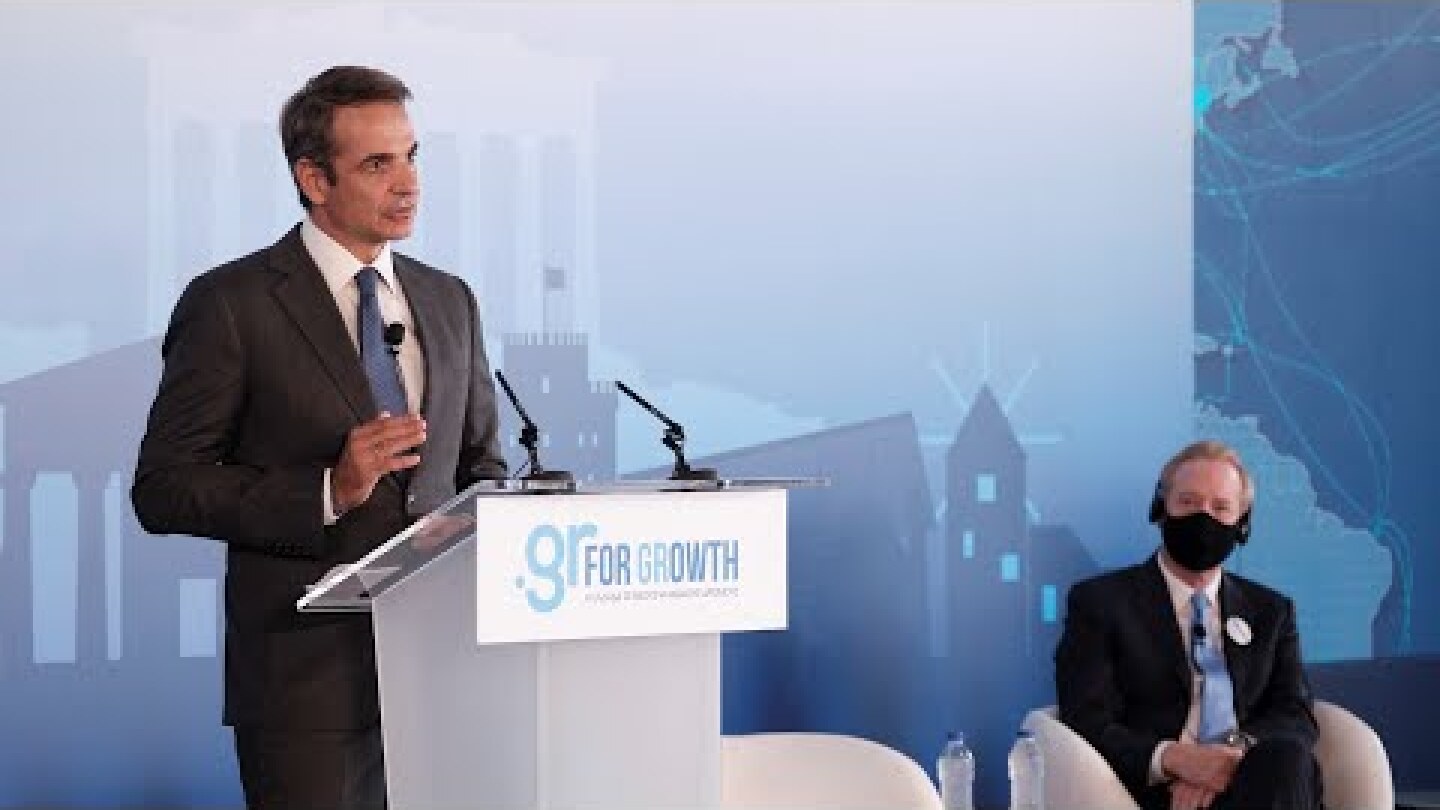 Παρουσίαση της νέας επένδυσης της Microsoft | Ομιλίες Κυριάκου Μητσοτάκη - Brad Smith