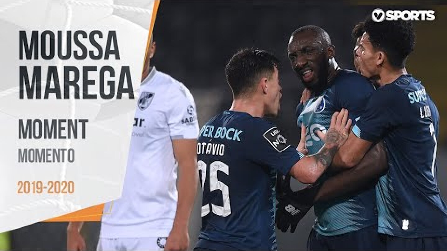 Vitória SC - FC Porto: Marega abandona o relvado