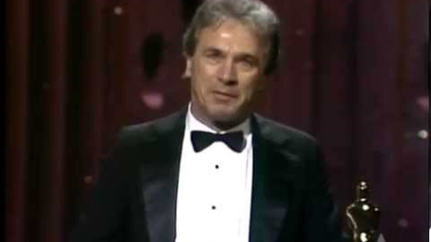 Maurice Jarre winning Original Score for "A Passage to India"