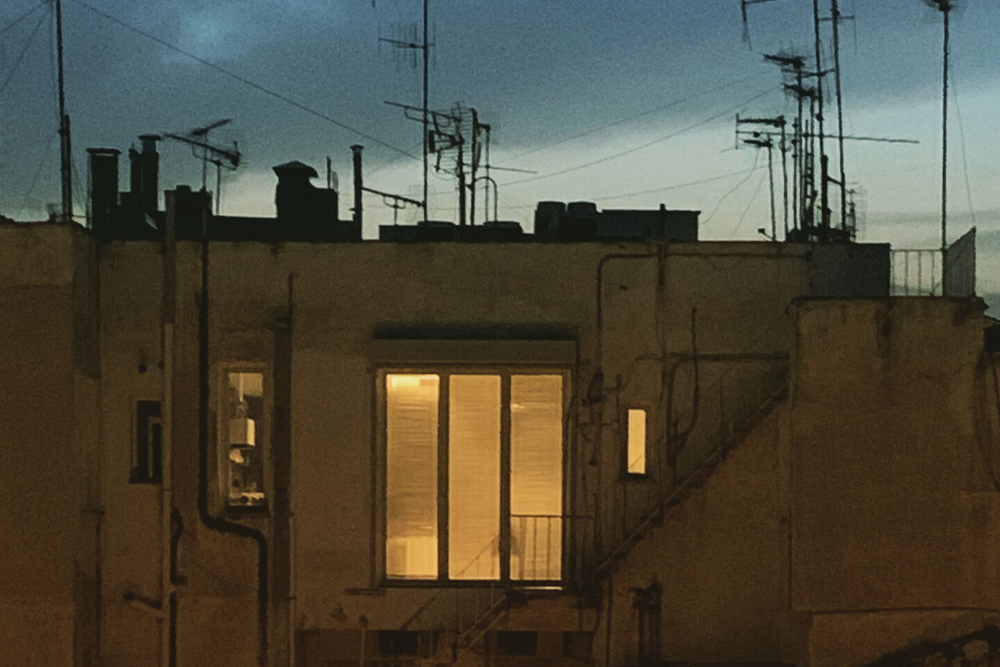 Ακάλυπτος πολυκατοικίας στα Πατήσια