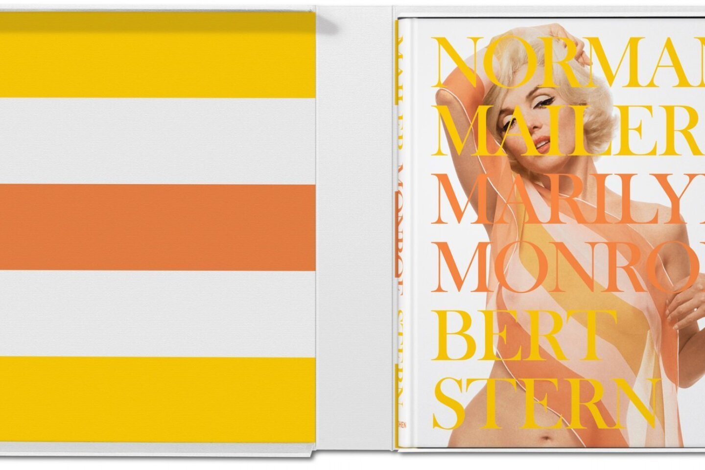 Το συλλεκτικό λεύκωμα της TASCHEN για τη Marilyn Monroe με τις σπάνιες φωτογραφίες του Bern Stern και τα κείμενα του βραβευμένου συγγραφέα και δημοσιογράφου Norman Mailer.