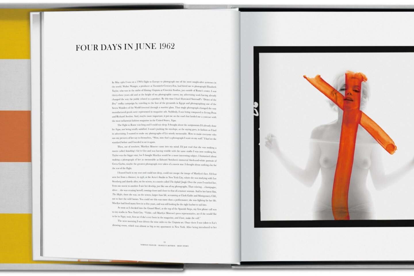 Το συλλεκτικό λεύκωμα της TASCHEN για τη Marilyn Monroe με τις σπάνιες φωτογραφίες του Bern Stern και τα κείμενα του βραβευμένου συγγραφέα και δημοσιογράφου Norman Mailer.