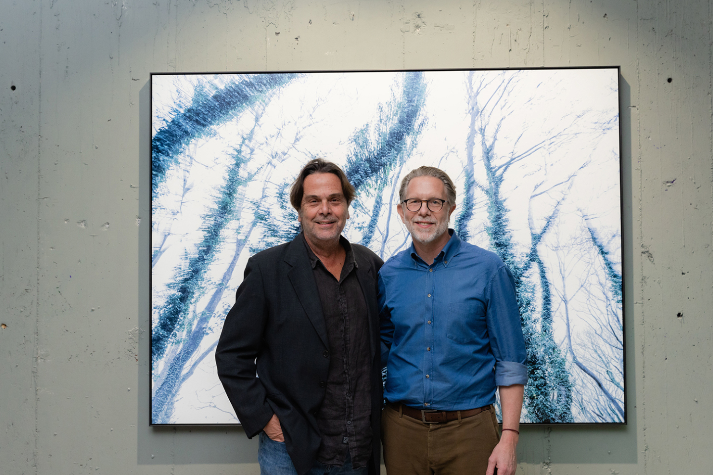 Ο Τάσος Βρεττός με τον Παύλο Γερουλάνο