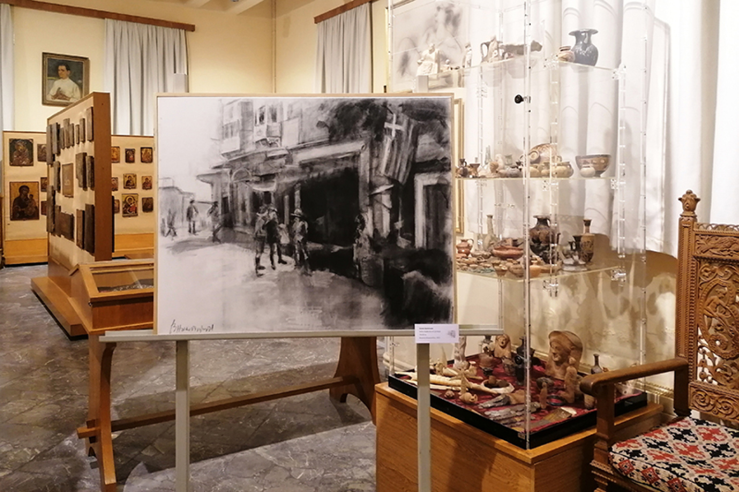 Αίθουσα Γεωργίου & Ελένης Τσακύρογλου, στην ΕΣΤΙΑ Νέας Σμύρνης