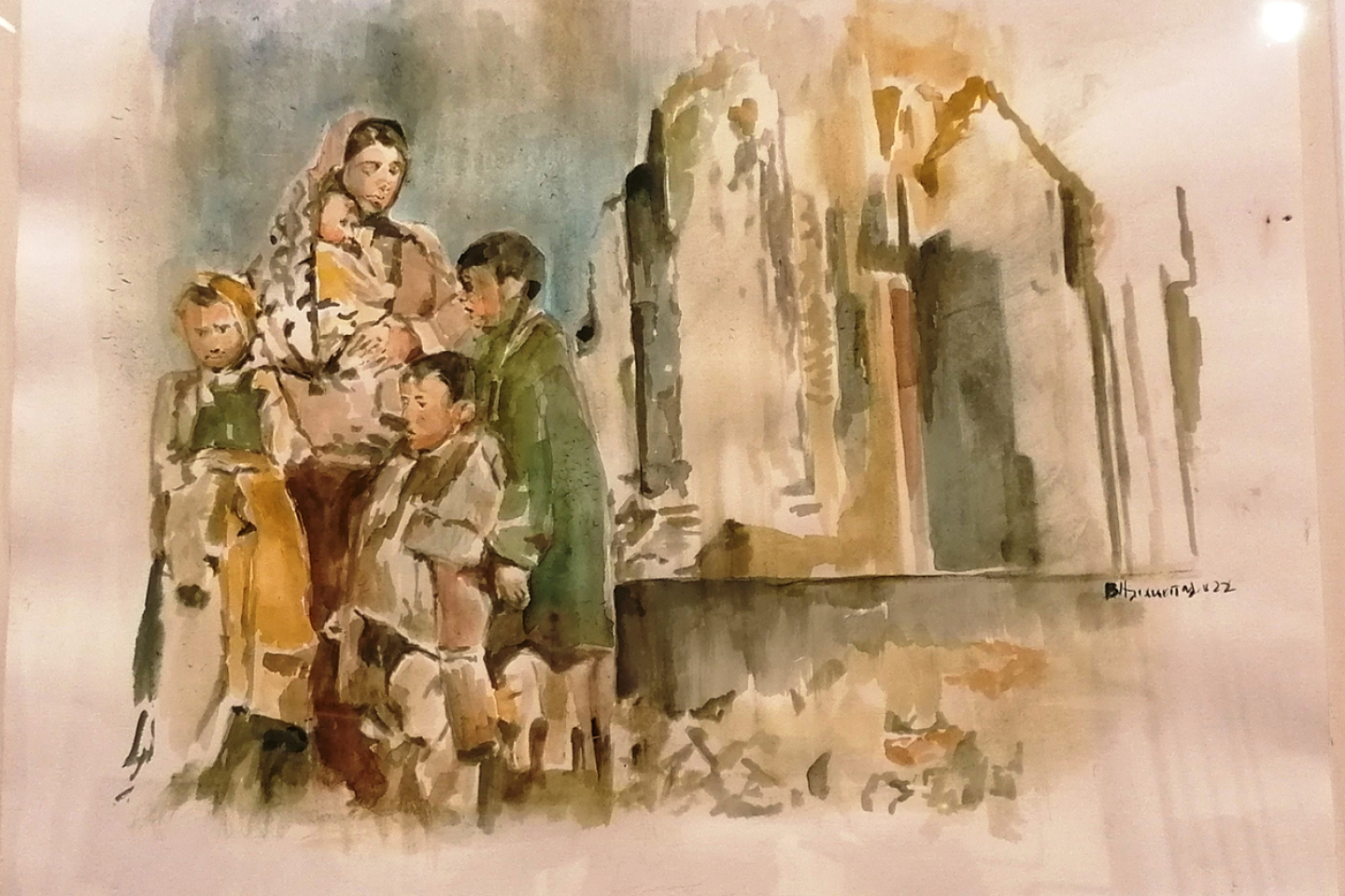 «Μέσα στα ερείπια»