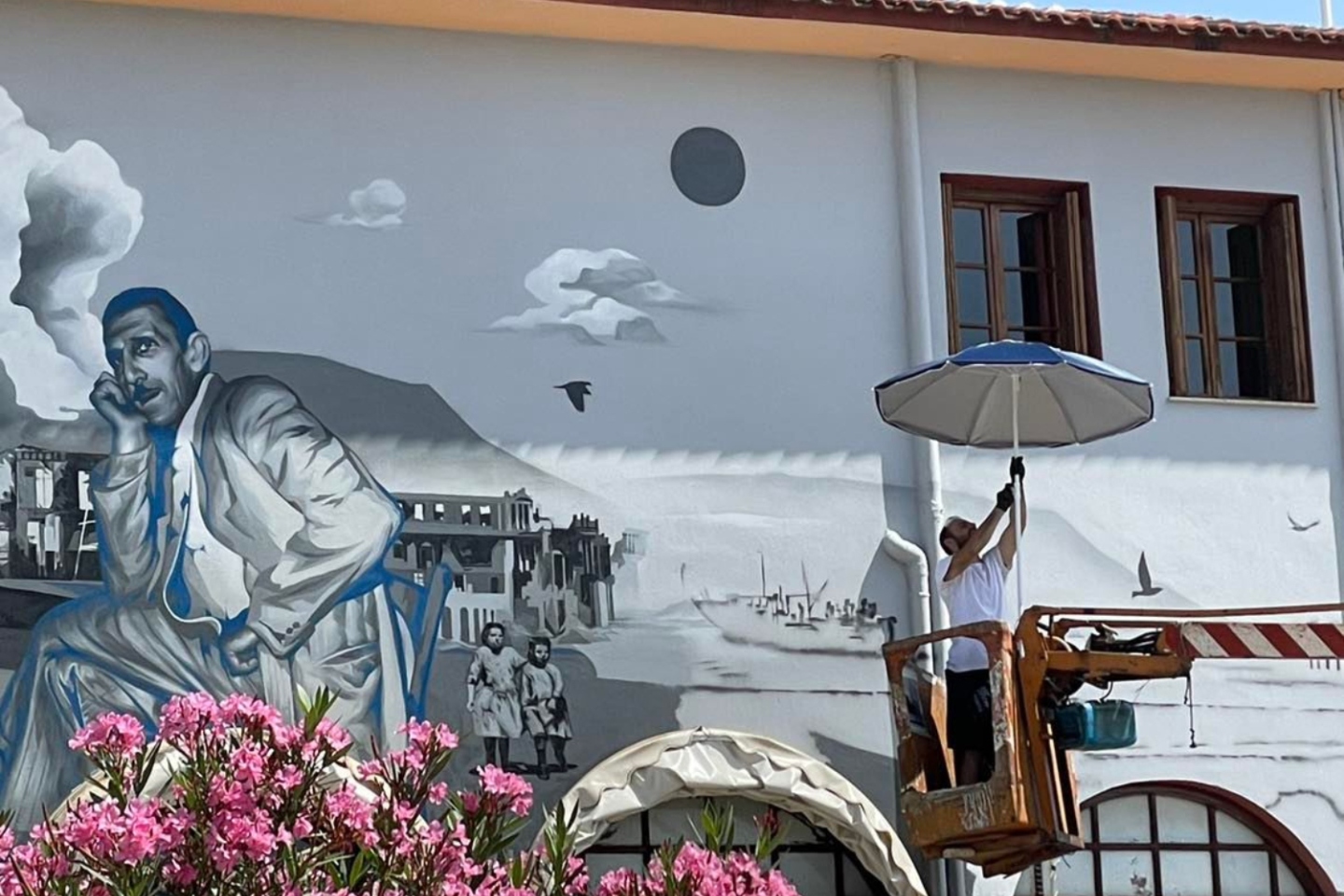 Το mural του Apset στη Νέα Κίο