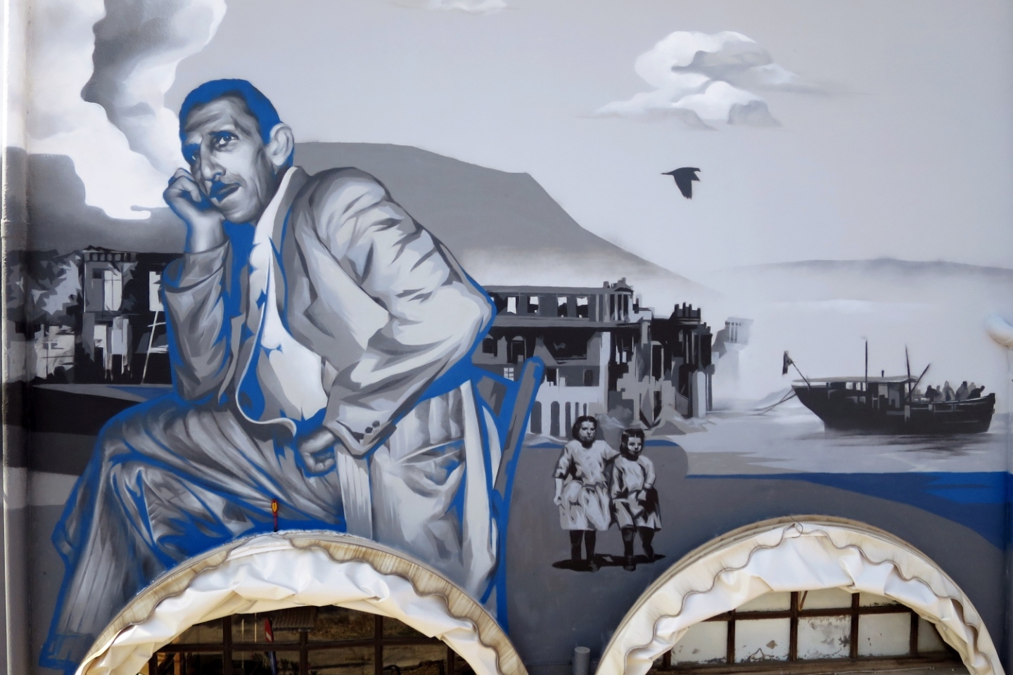 Το mural του Apset στη Νέα Κίο