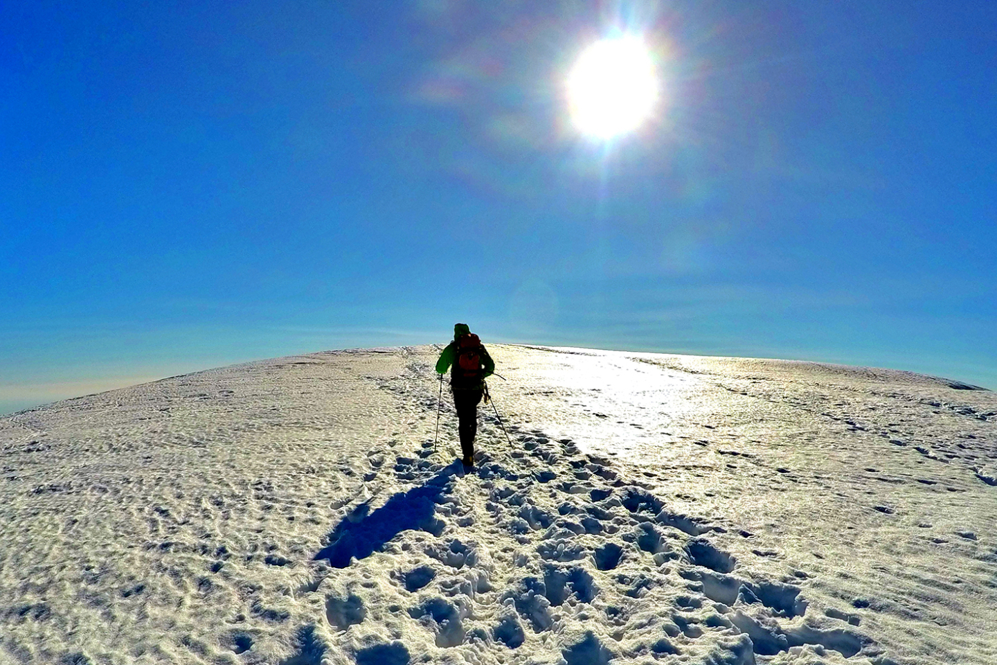 Ανάβαση στις χιονισμένες κορυφές του Ολύμπου