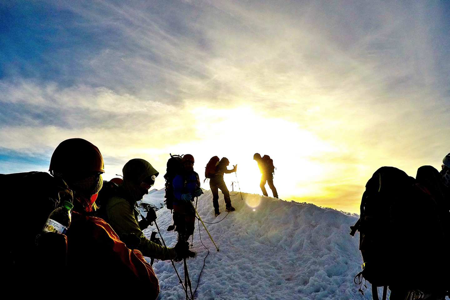 Ανάβαση στις χιονισμένες κορυφές του Ολύμπου