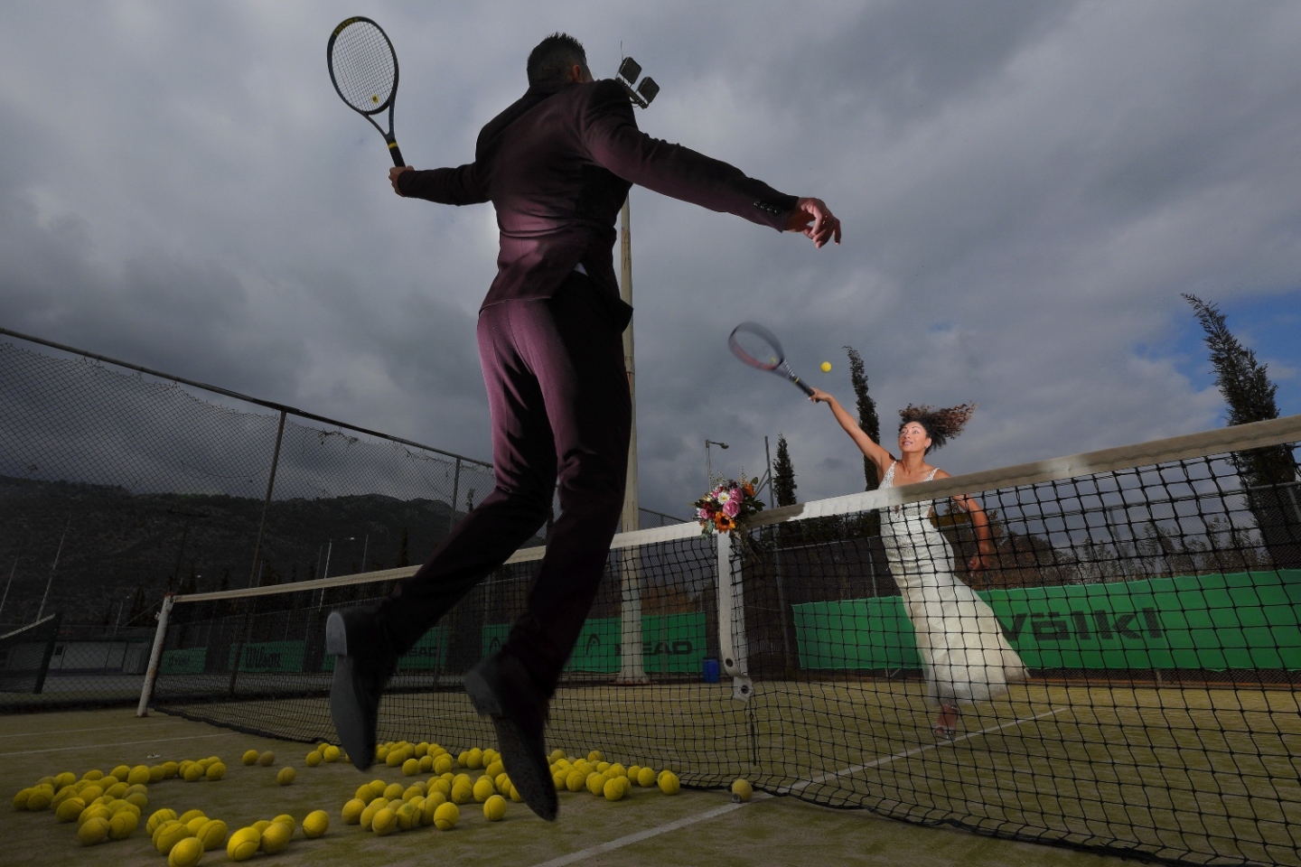 Αστεία φωτογράφιση γάμου