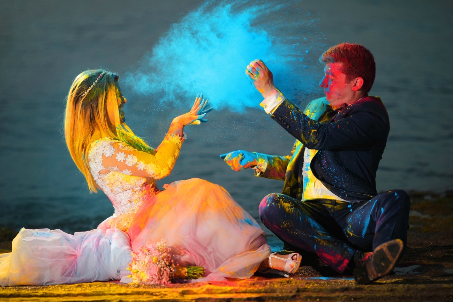 Αστεία φωτογράφιση γάμου