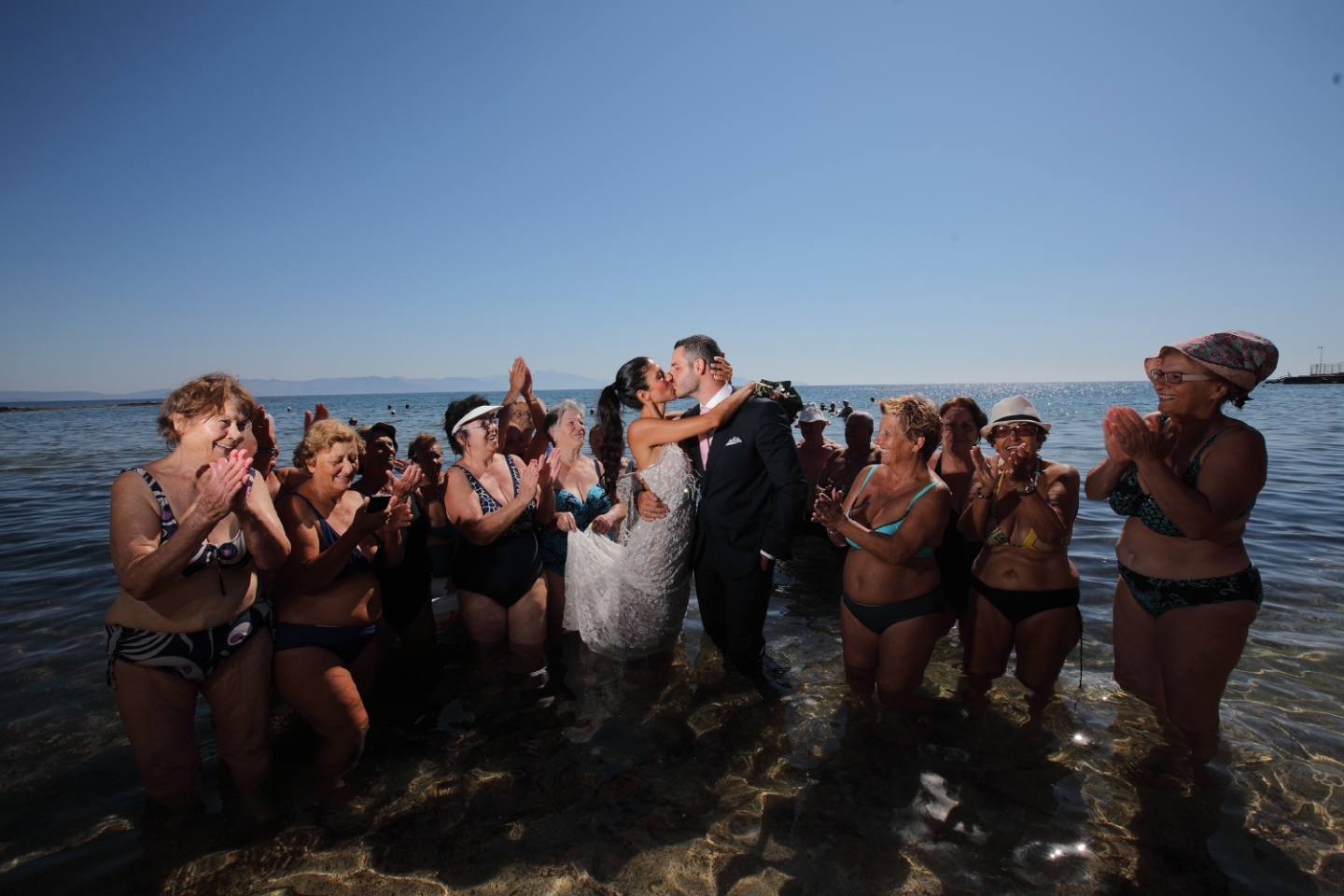 Αστεία φωτογράφιση γάμου