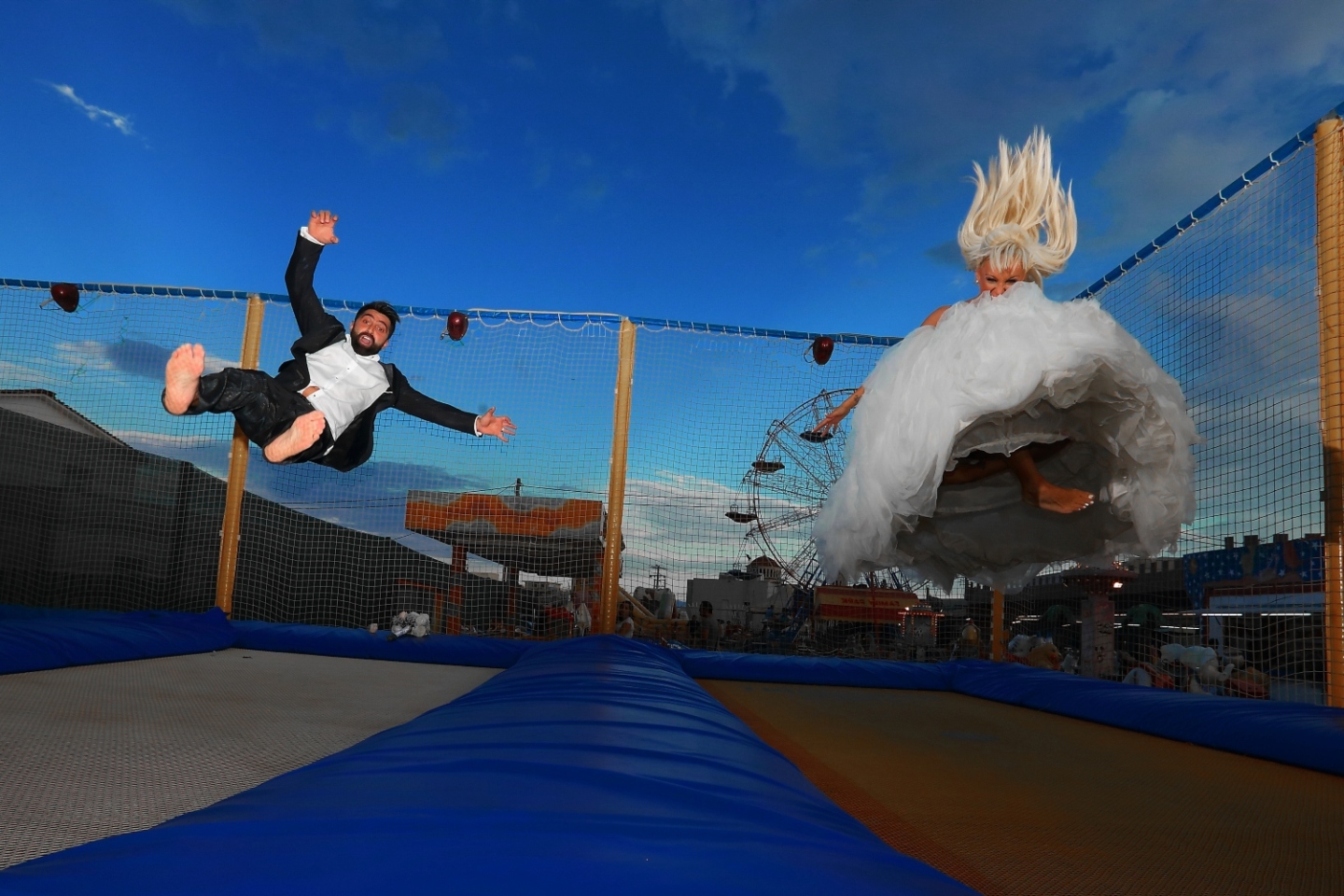 Αστεία φωτογράφιση γάμου