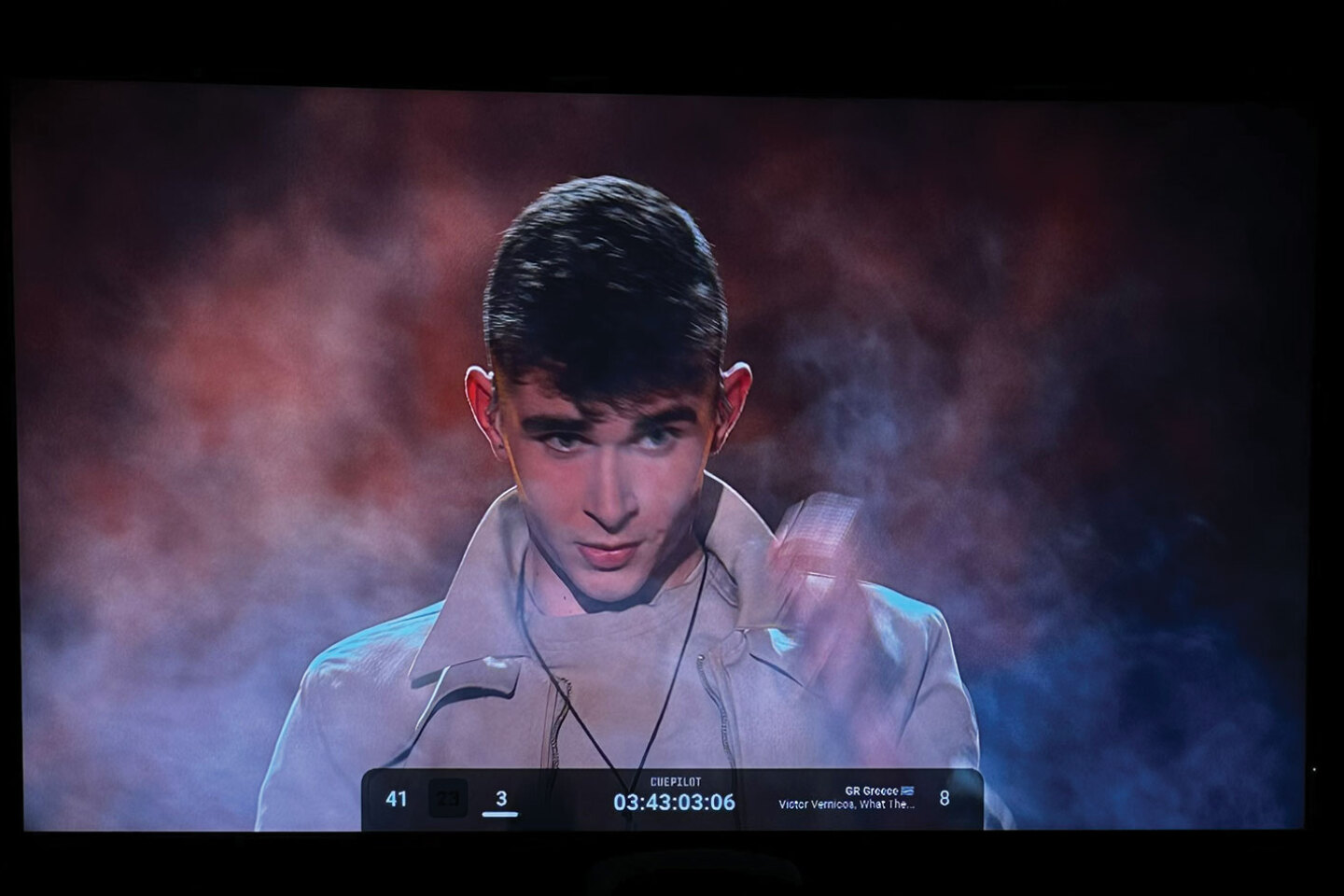 Eurovision 2023: Ο Κωνσταντίνος Ρήγος φωτογραφίζει backstage τον Βίκτωρα Βερνίκο