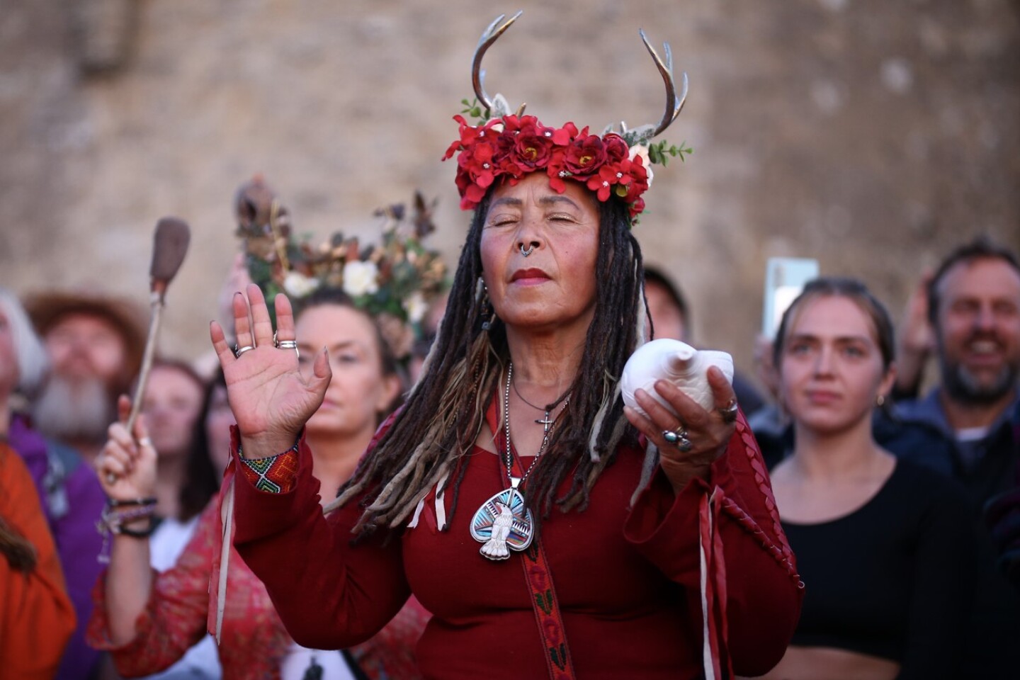 Τελετή για το Θερινό Ηλιοστάσιο ©ADAM VAUGHAN/ EPA