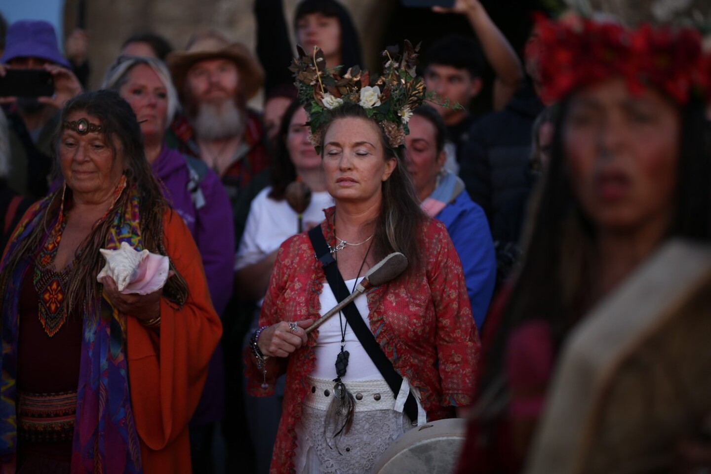 Τελετή για το Θερινό Ηλιοστάσιο ©ADAM VAUGHAN/ EPA