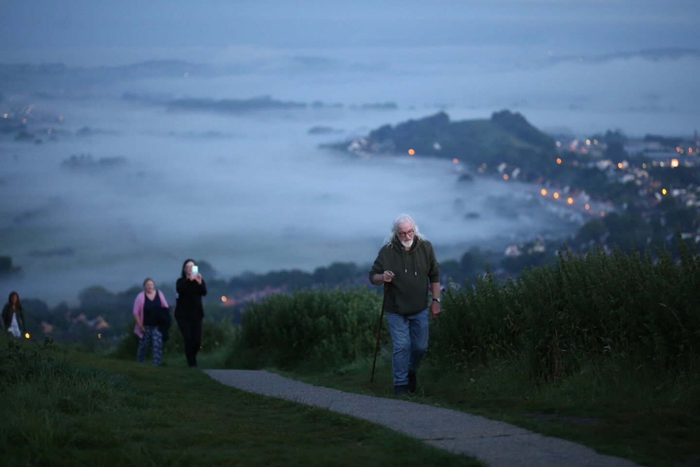 Ξημέρωμα της μεγαλύτερης ημέρας του χρόνου @ADAM VAUGHAN/ EPA