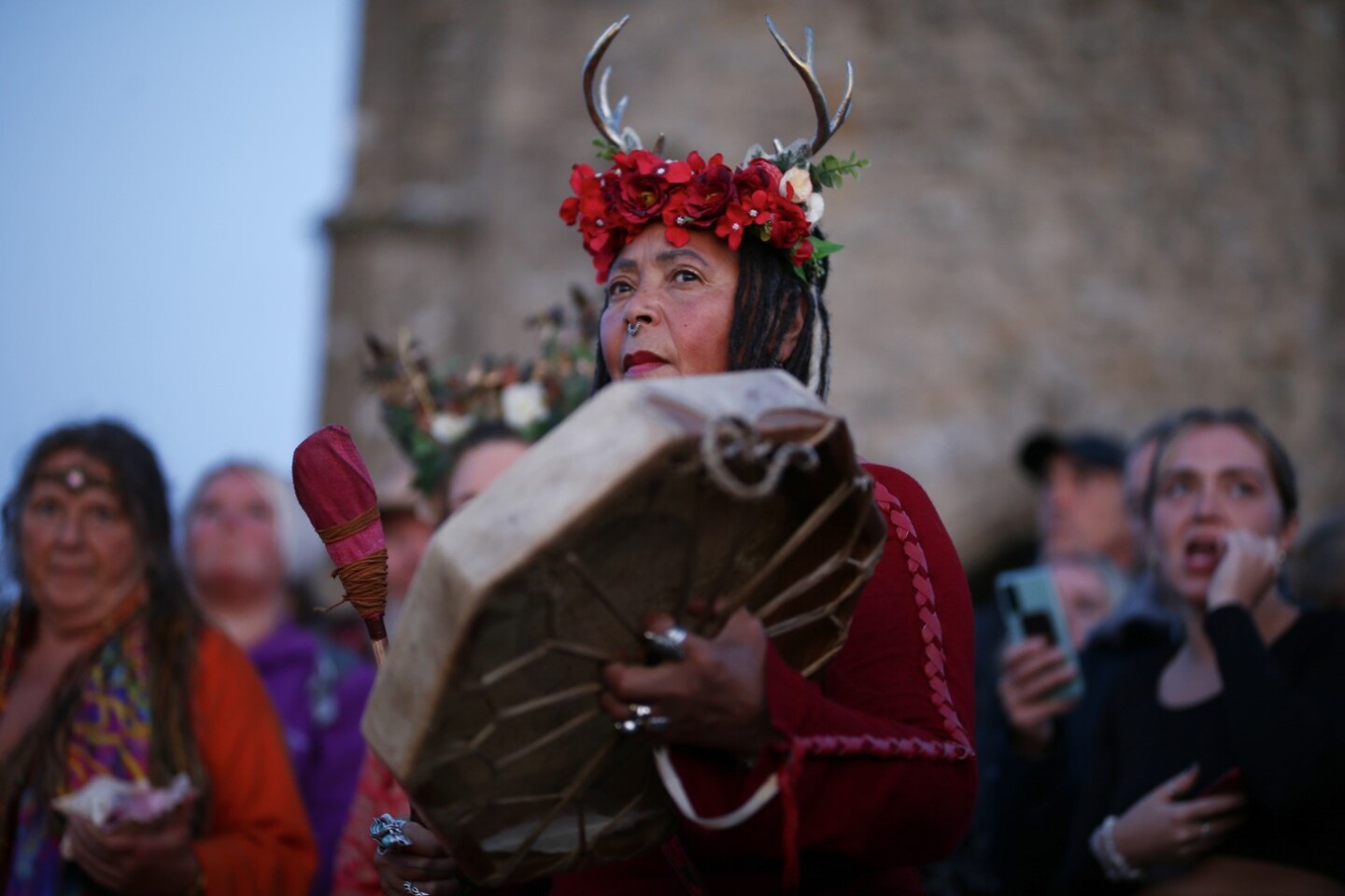 Τελετή εορτασμού του Θερινού Ηλιοστασίου ©ADAM VAUGHAN/ EPA