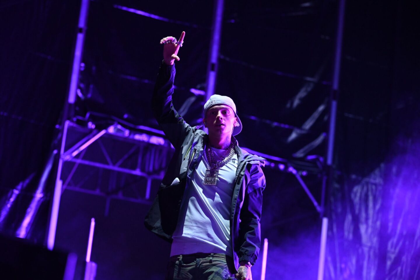 Ο Central Cee στο Release Athens x SNF Nostos 2023