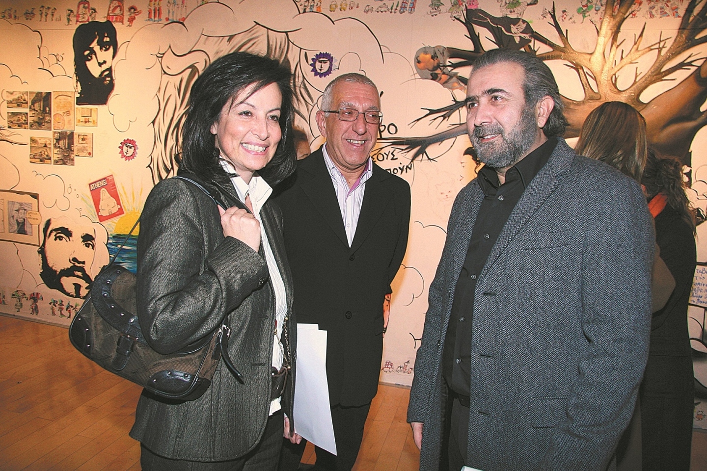 H έκθεση της Athens Voice στο Μουσείο Μπενάκη το 2008