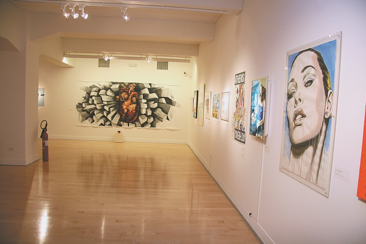 H έκθεση της Athens Voice στο Μουσείο Μπενάκη το 2008