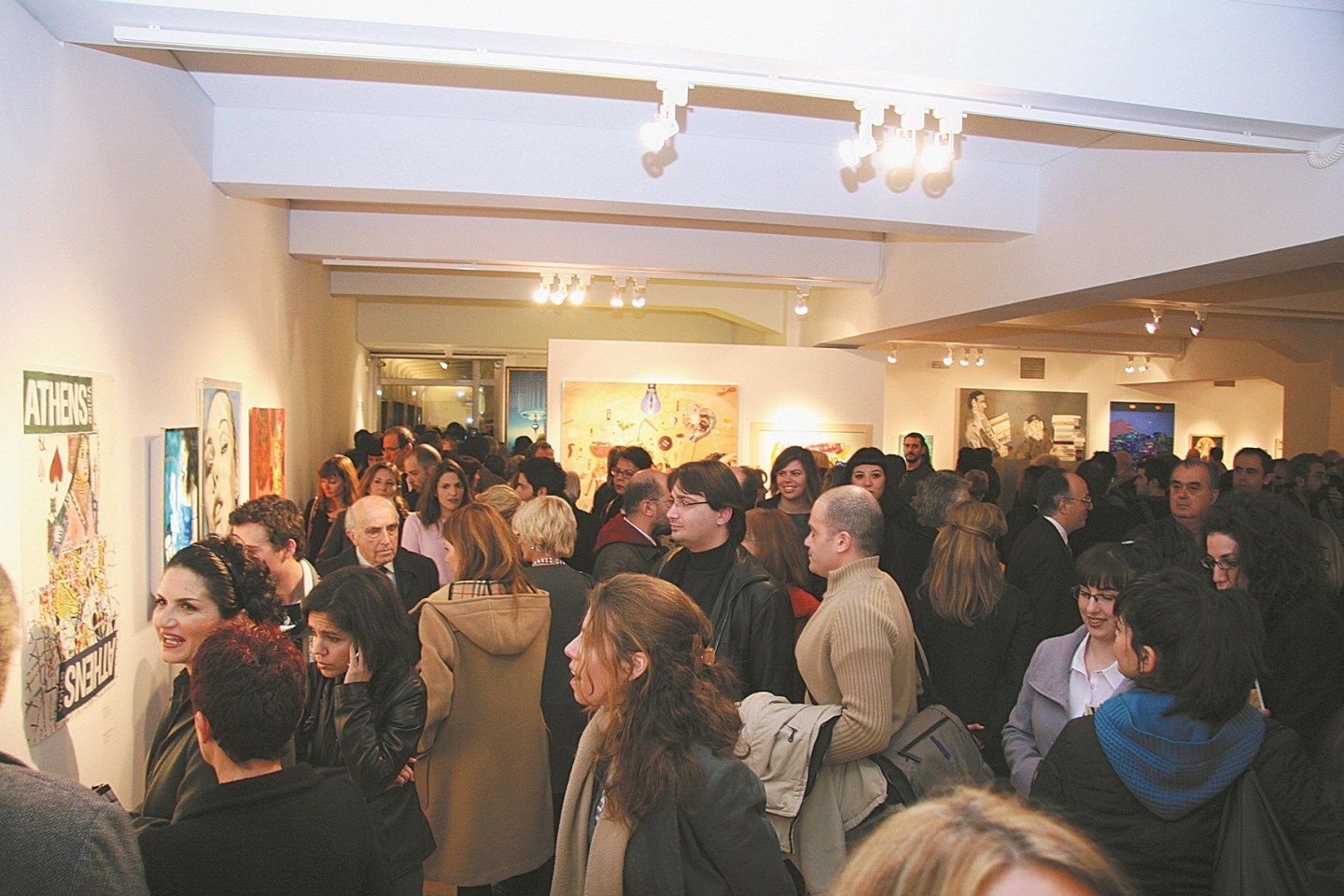 H έκθεση της Athens Voice στο Μουσείο Μπενάκη το 2008