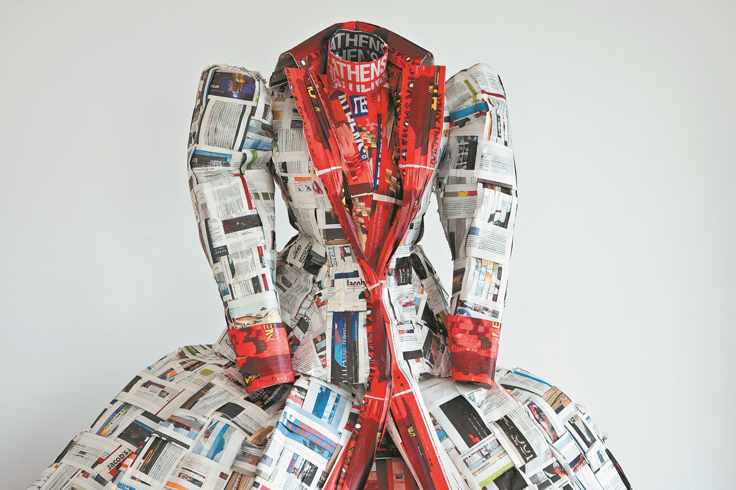 H έκθεση της Athens Voice στο Μουσείο Μπενάκη το 2008