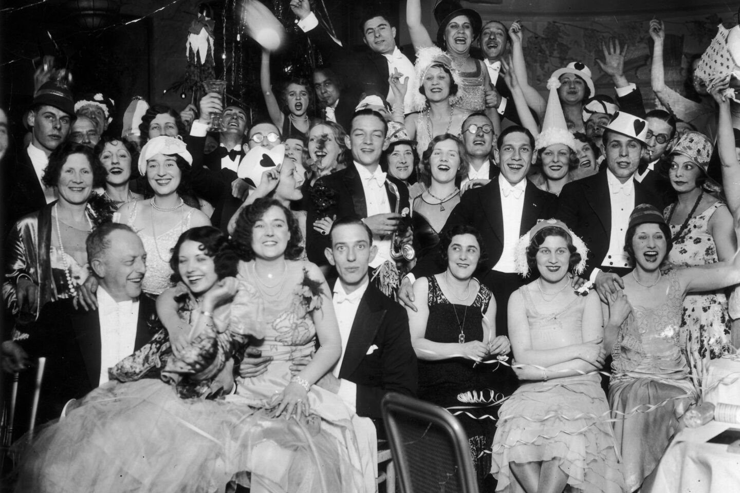 Ρεβεγιόν Πρωτοχρονιάς 1930, στο Deauville Restaurant της οδού Regent στο Λονδίνο