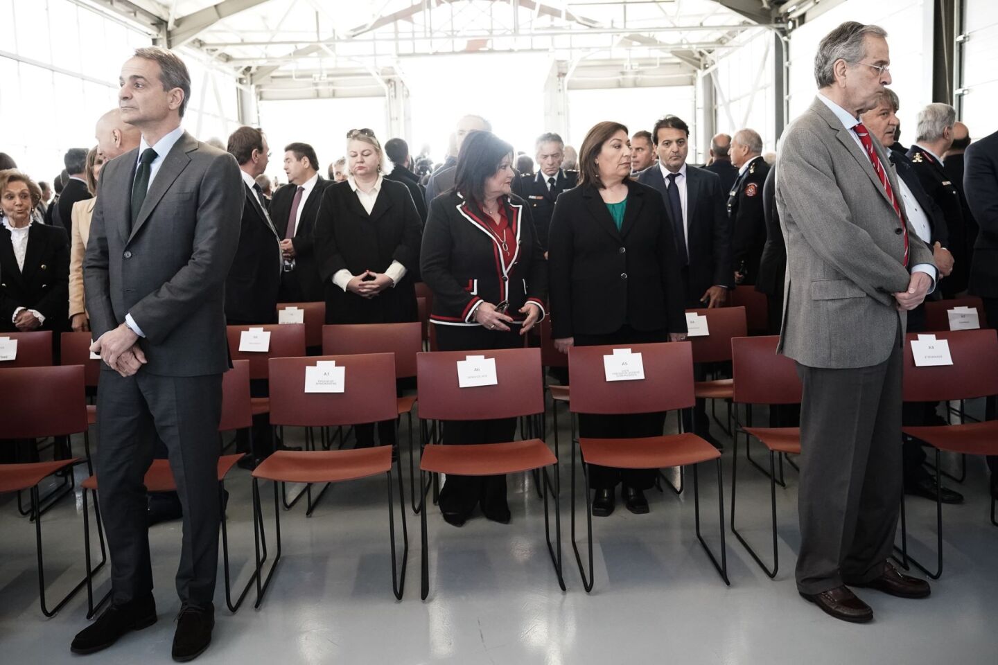 Εγκαίνια του Κέντρου Εκπαίδευσης του Πυροσβεστικού Σώματος στη Νέα Μάκρη, δωρεά του Ιδρύματος Σταύρος Νιάρχος (ΙΣΝ), παρουσία του πρωθυπουργού Κυριάκου Μητσοτάκη, 30 Μαρτίου 2023