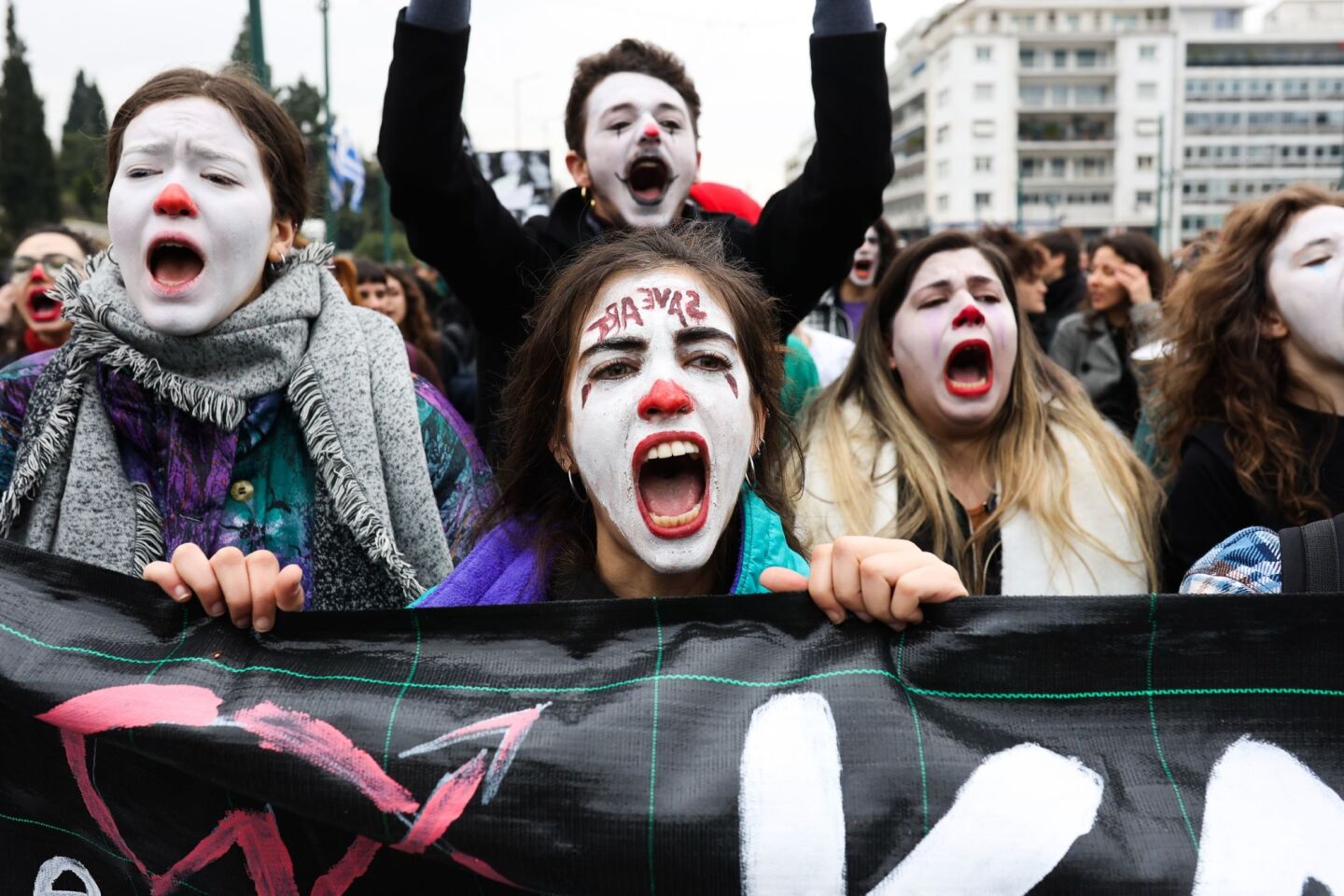Διαμαρτυρία ηθοποιών για το ΠΔ που αφορά τα πτυχία των καλλιτεχνικών επαγγελμάτων, Αθήνα, 15 Φεβρουαρίου 2023