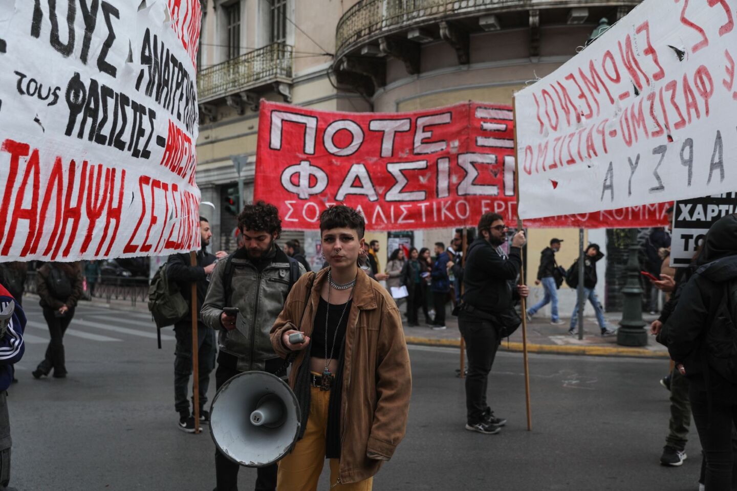 Διαδήλωση για τη Διεθνή ημέρα κατά του ρατσισμού και φασισμού, Αθήνα, 18 Μαρτίου 2023